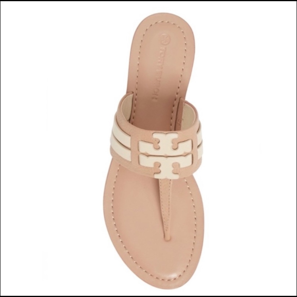 Tory Burch Leigh Slide Sandal, Makeup Pink, Size 8